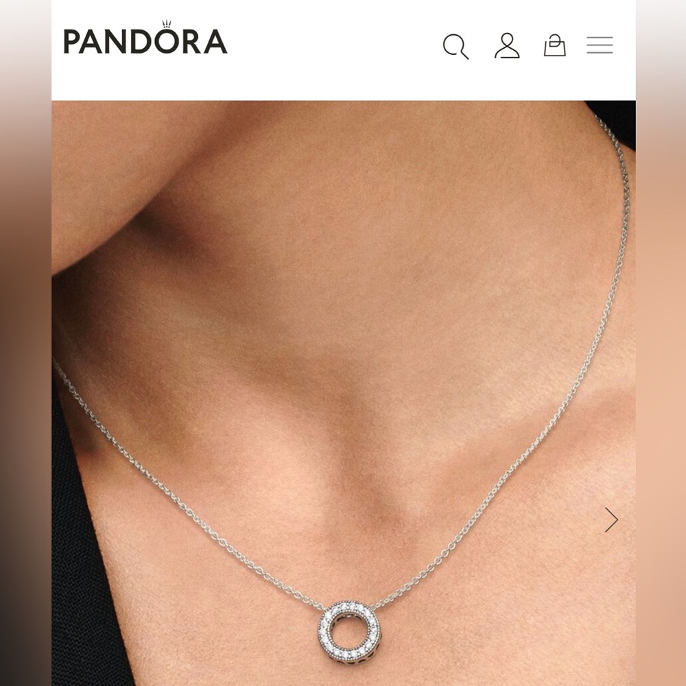 Pandora Pave Necklace